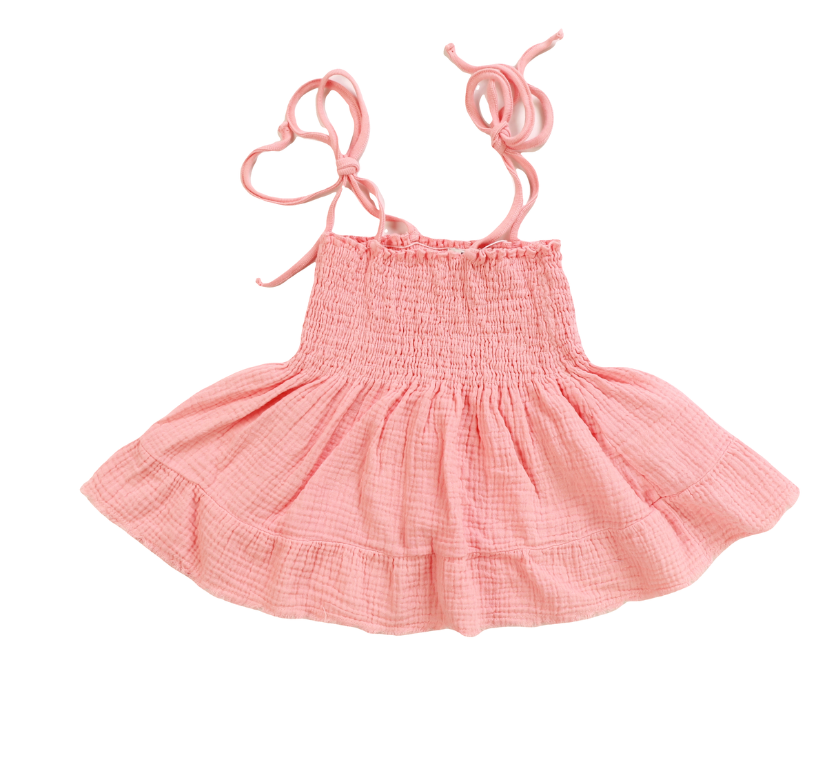 Smock Top- Coral