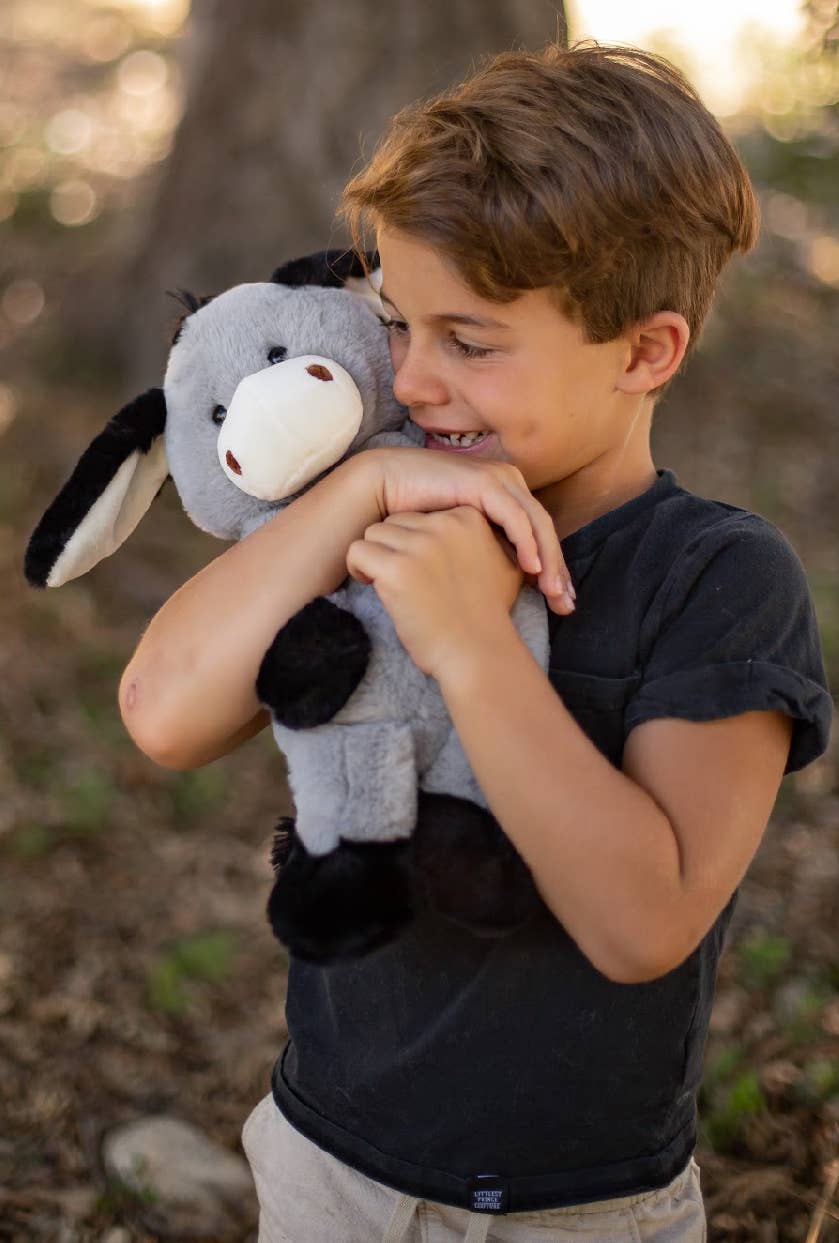 Gray Darly Donkey Plush Toy