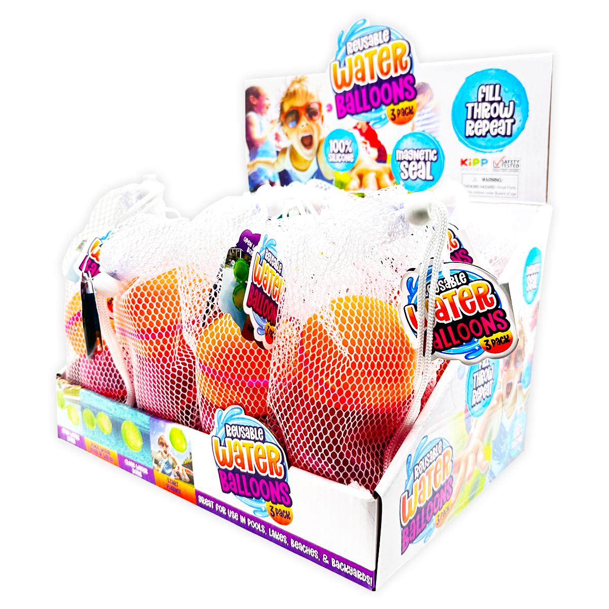 Magnetic Water Balloons - 3pc