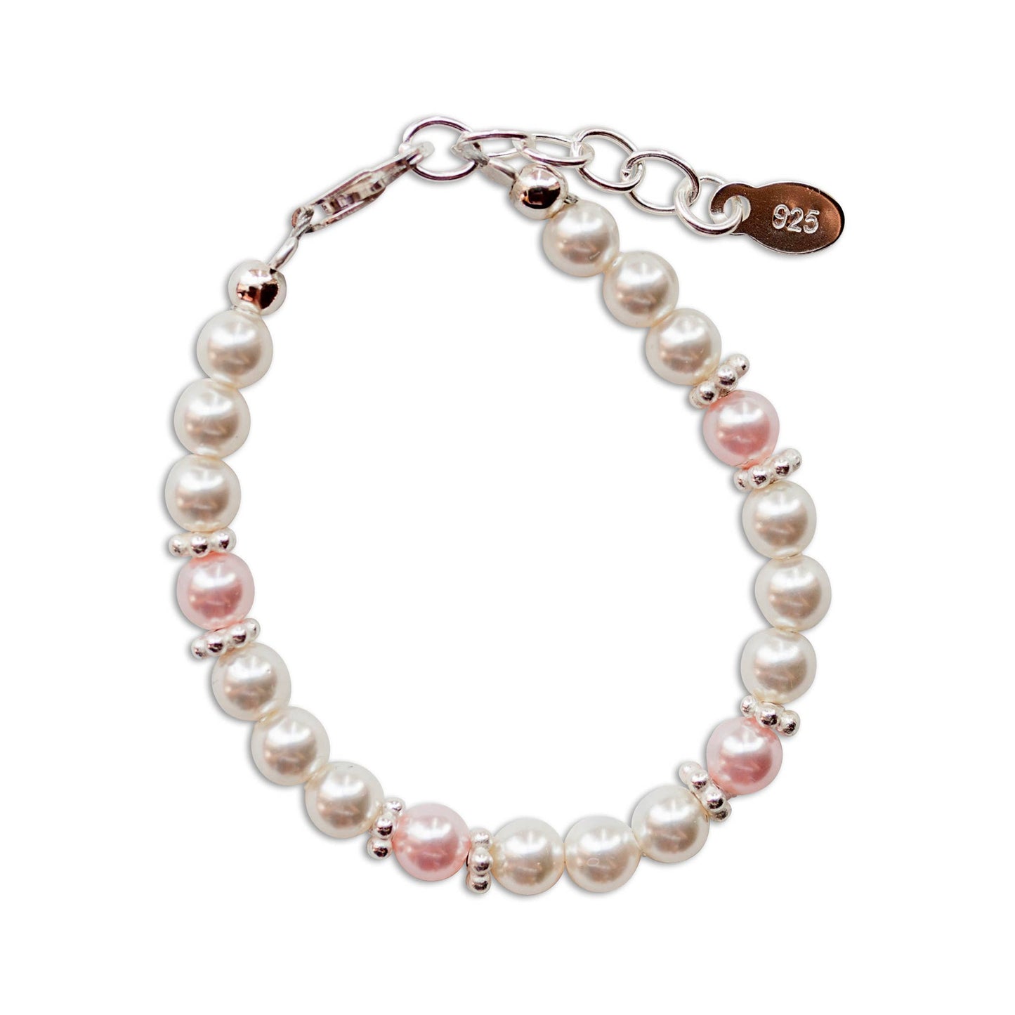 Sterling Silver Pearl Bracelet