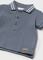 Baby Boy Short Set- Blue/Natural 1208/190