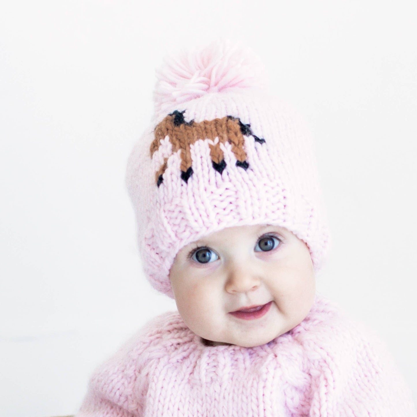 Pony Beanie- Blush