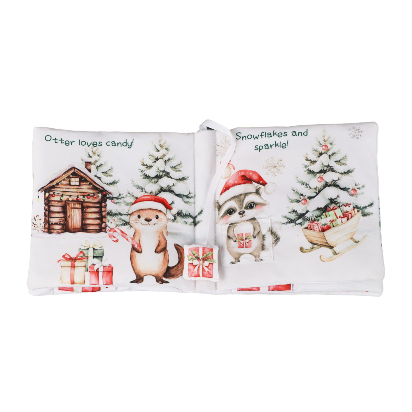 Crinkle Book- Christmas Friends