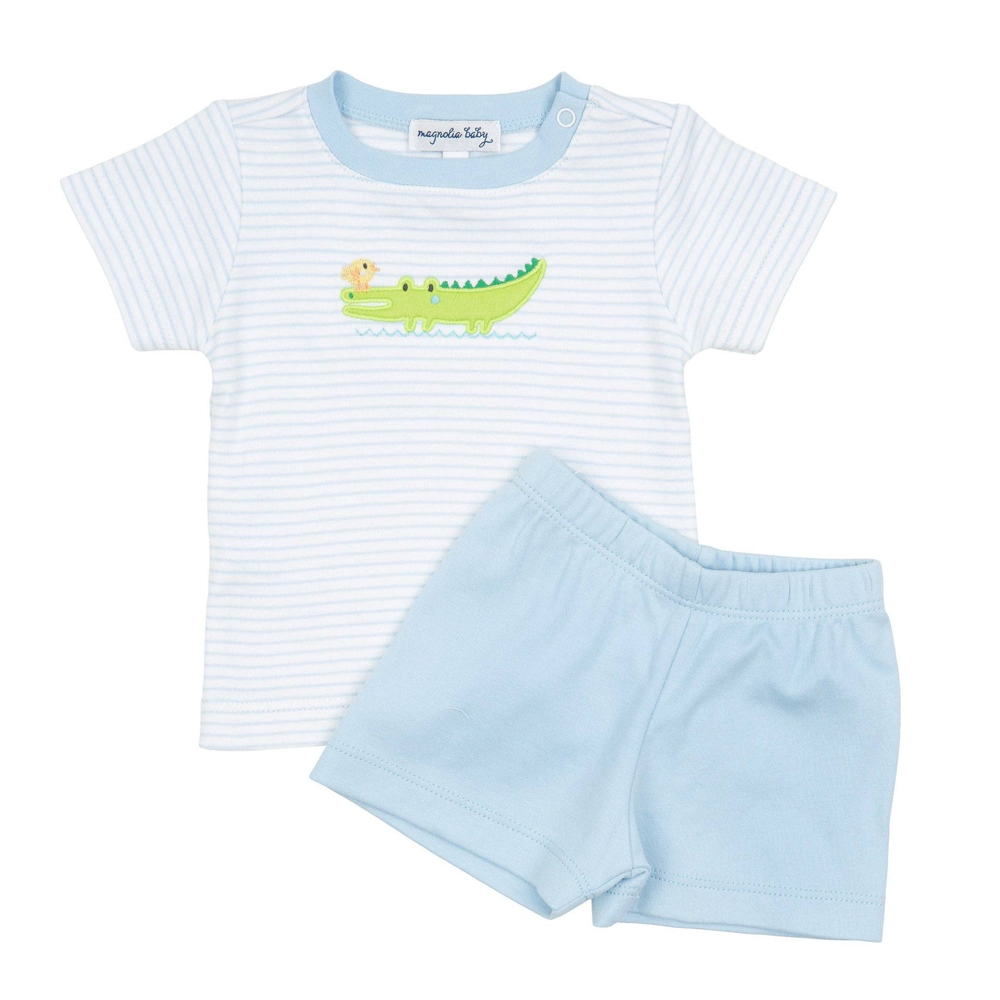Bayou Babies Applique Short Set