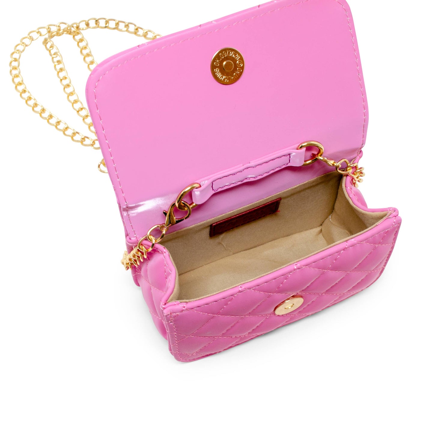 Pearl Handle Charm Handbag - Hot PInk