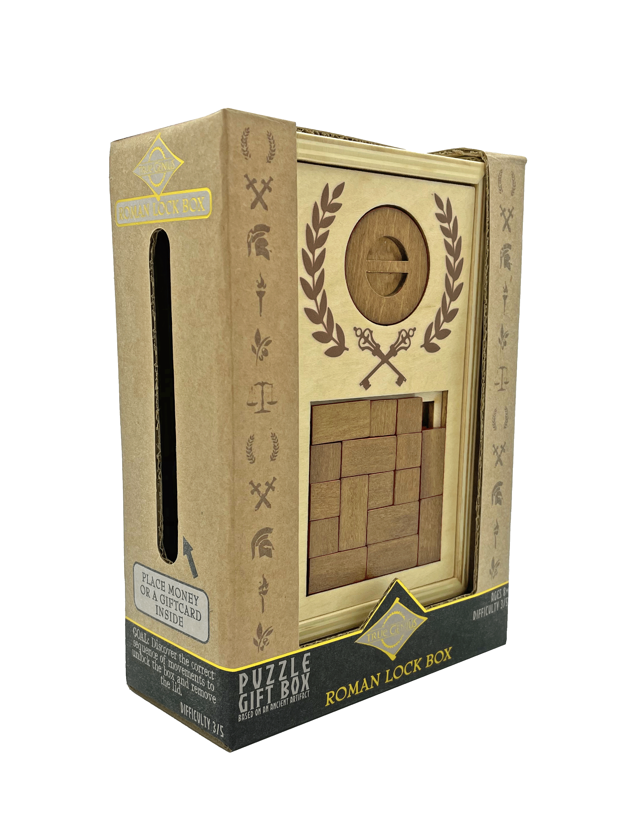 Secret Roman Lock Puzzle Box – Jellybeans