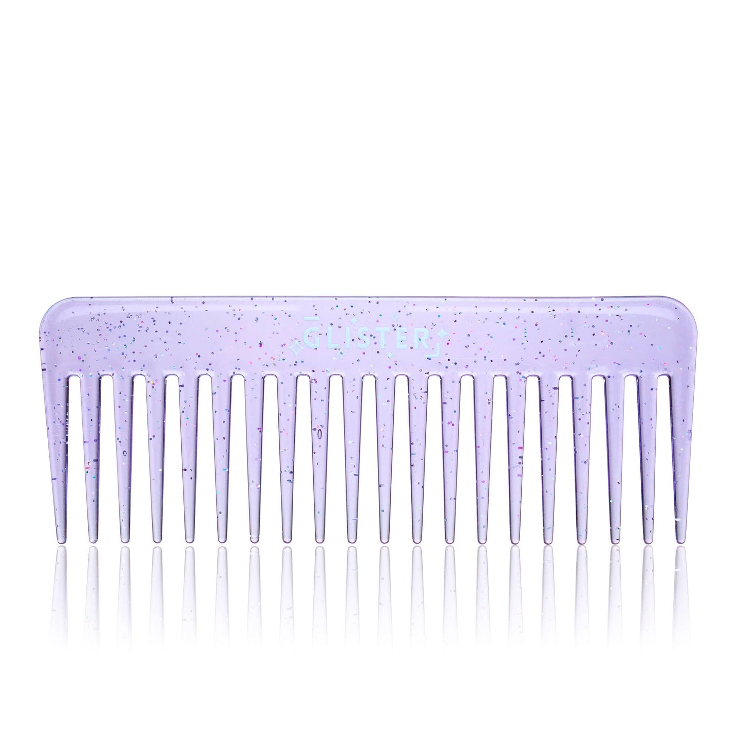 Wide Tooth Detangling Comb - Purple