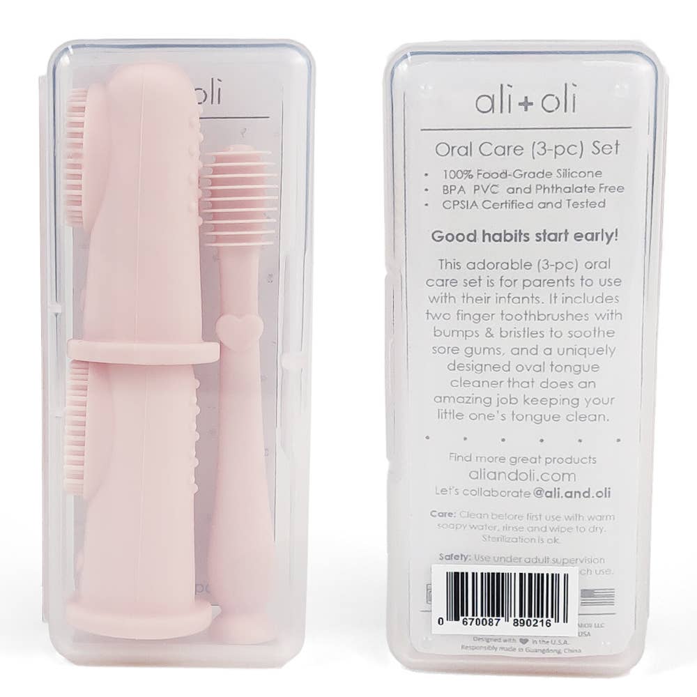 Finger Toothbrush & Tongue Cleaner