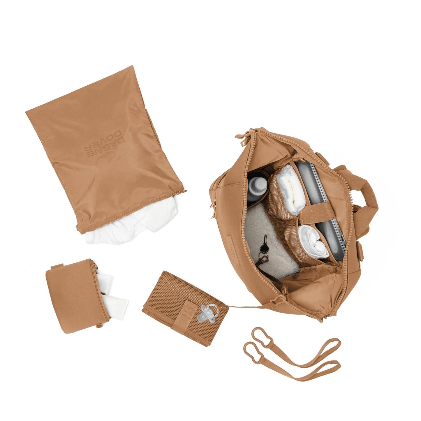 Indi Diaper Backpack - Camel/Large