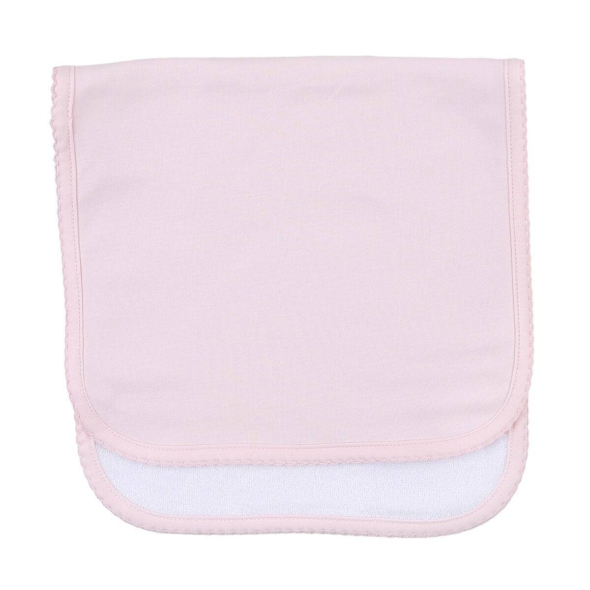 Solid Pink Burp Cloth