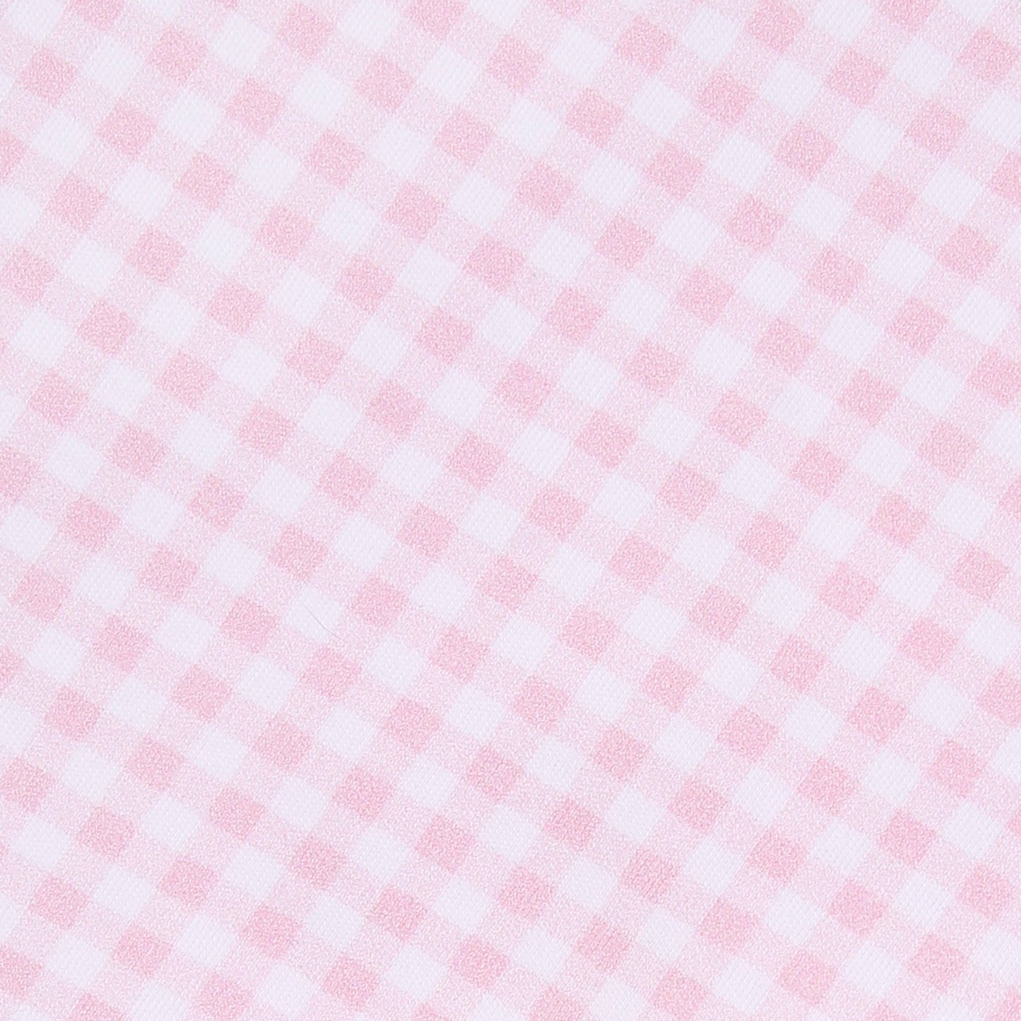 Mini Checks Zipper Footie - Pink