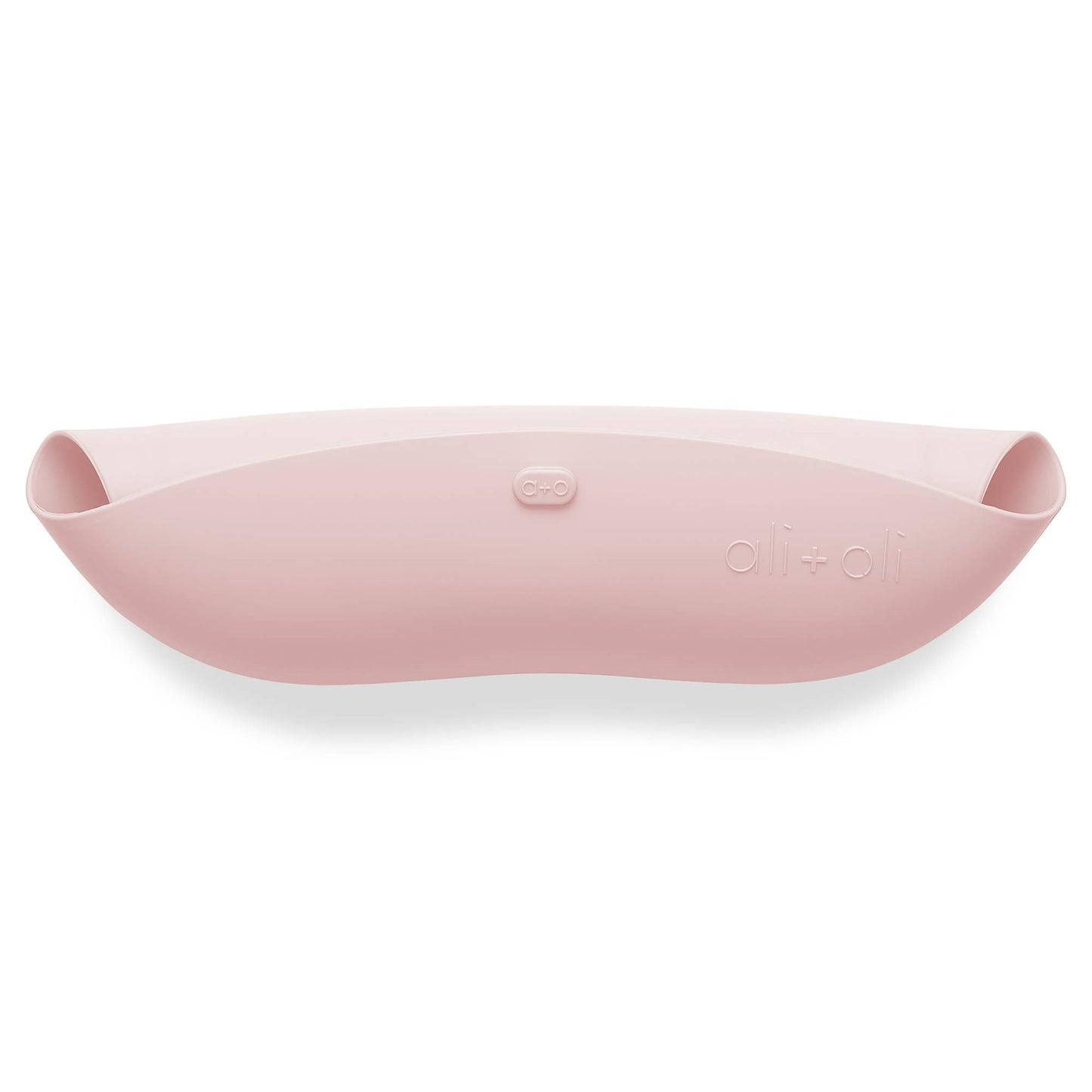 Silicone Baby Bib Roll Up - True Pink