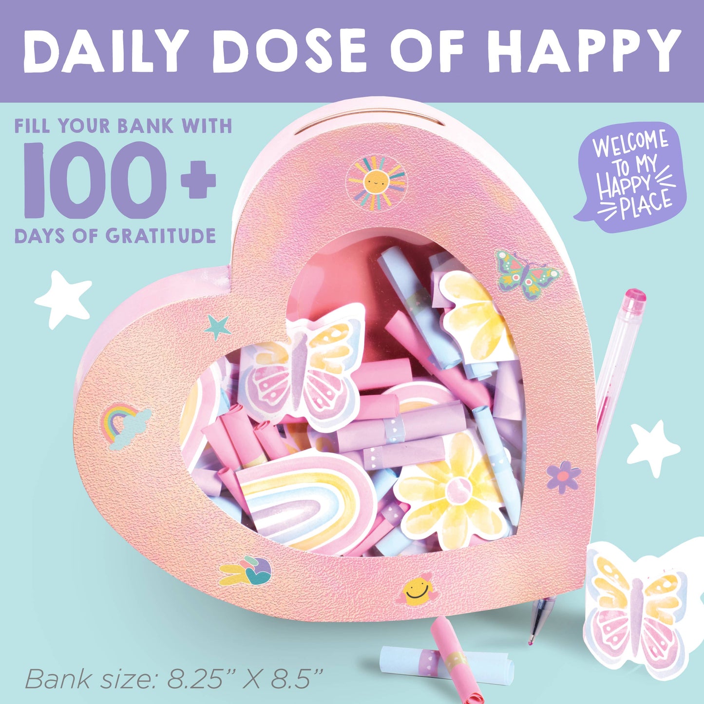 Heart Shaped Mindfulness Bank Craft