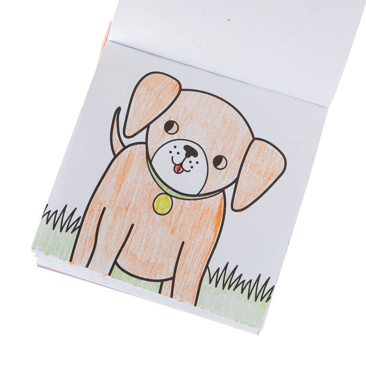 Carry Along Crayon & Coloring Book Kit - Sea Life