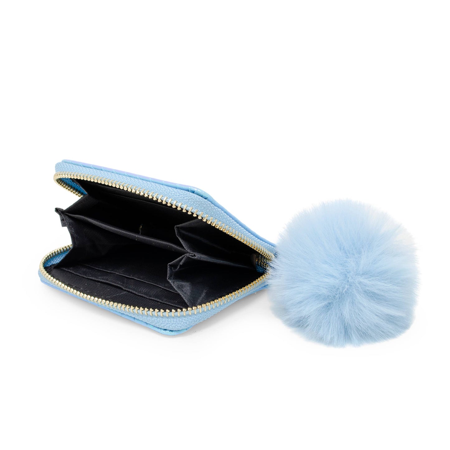 Mermaid Scale Wallet- Blue