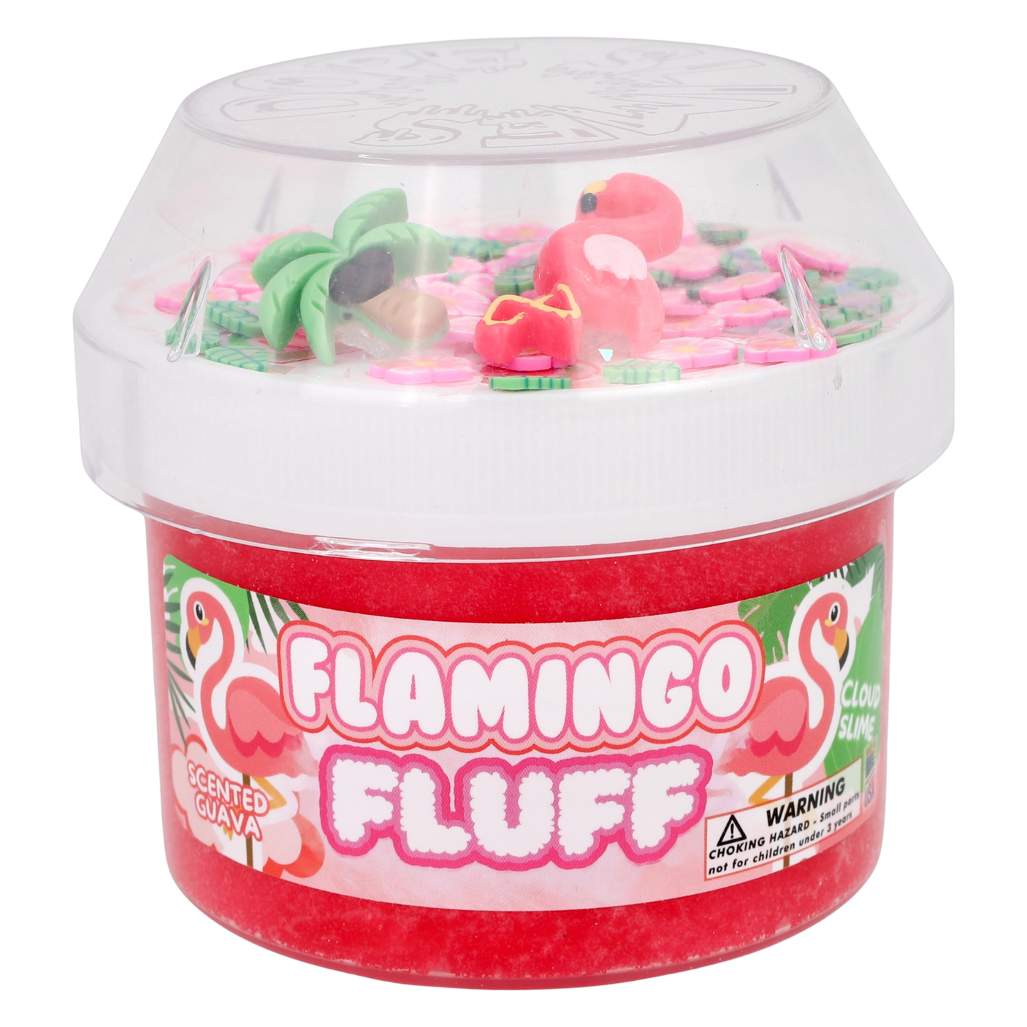 Flamingo Fluff - Cloud Textured Slime