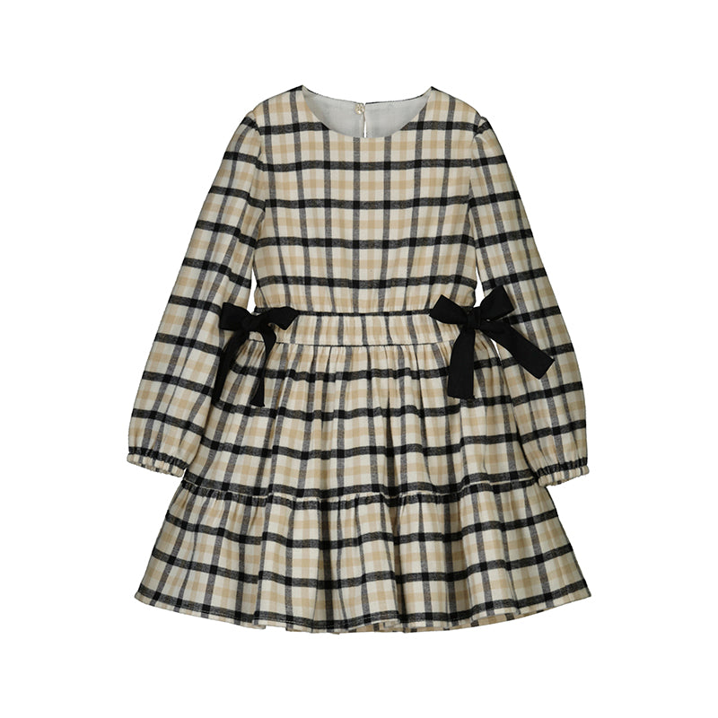 Plaid Dress - Black