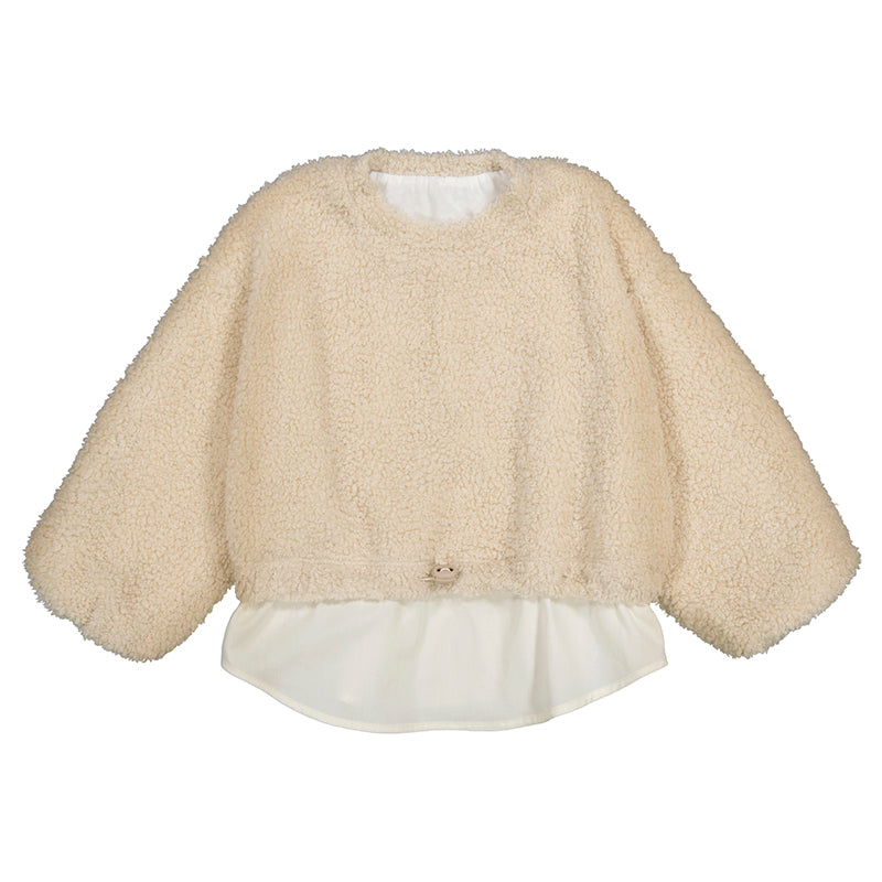Lamb Wool Pullover - Almond