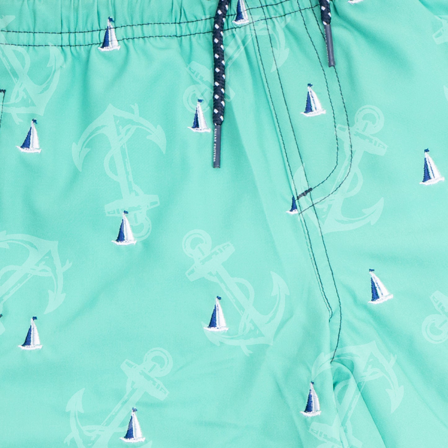 Swim Trunk - Sailboat