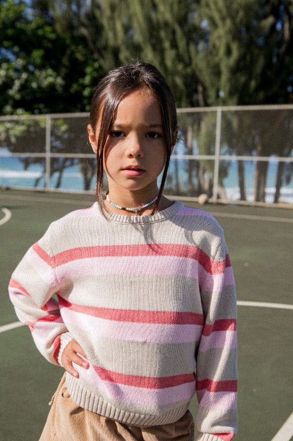Jagger Tween Sweater- Oatmeal
