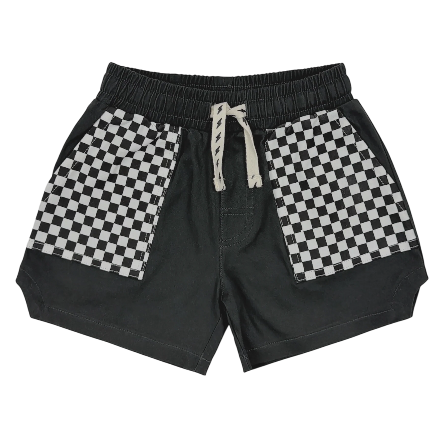 Vibe Check Short- Black