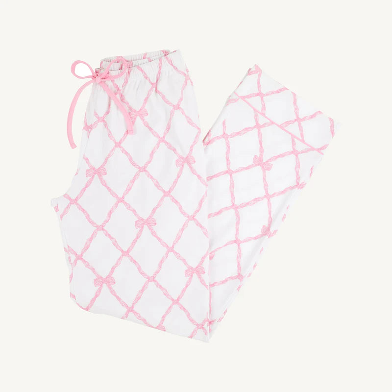 Let Me Lounge Pant - Pink Bow