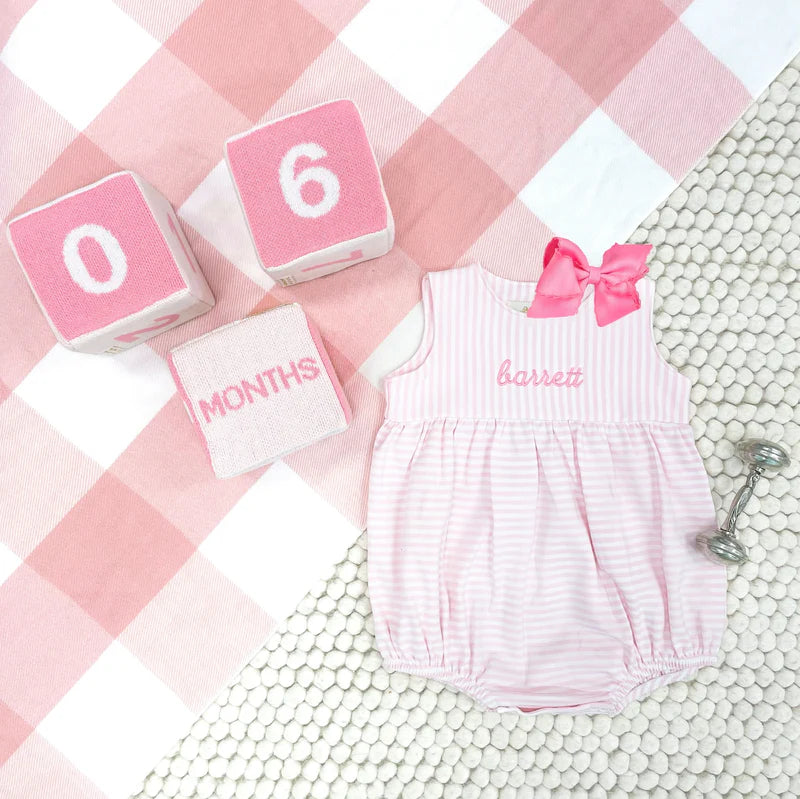 Milestone Block - Pink