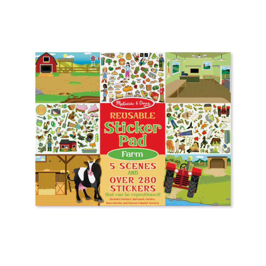 MD Large Reusable Sticker Books