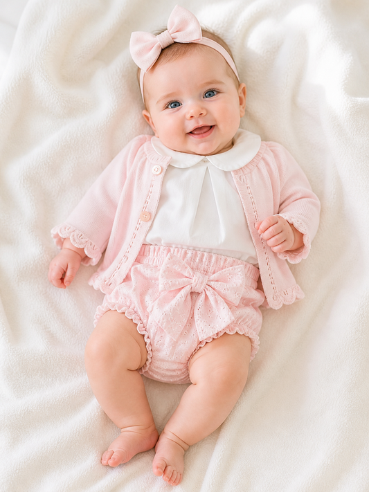 3pc Girl Set- Pink 1287