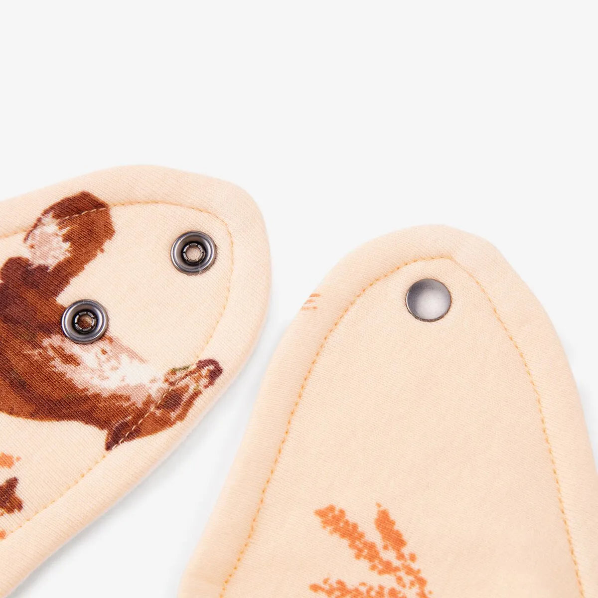 MB Kerchief Bib - Floral Fox