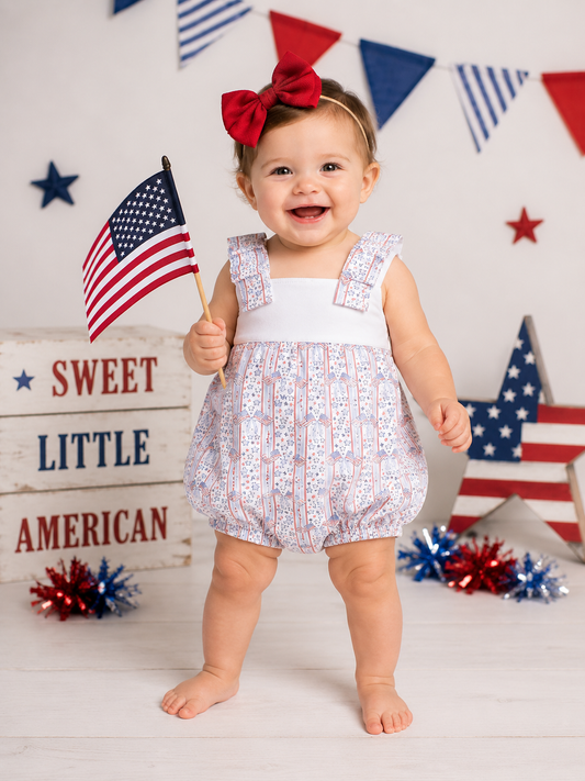 Patriotic Bow Bubble