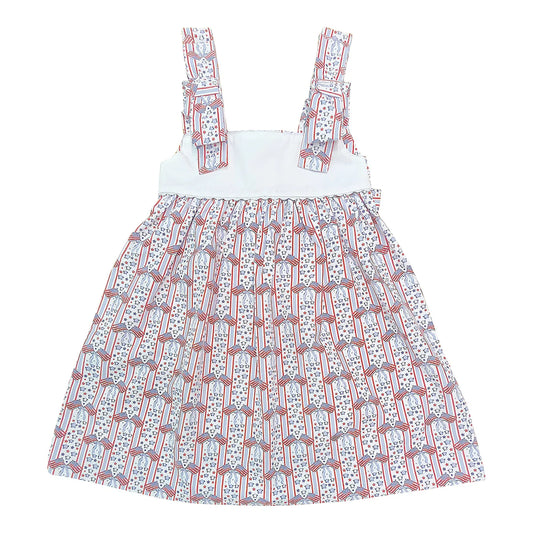 Patriotic Bow Dress