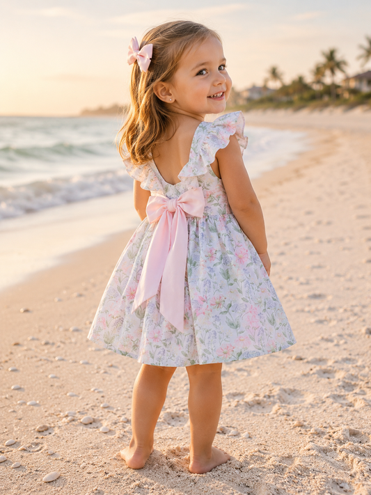 Lilah Floral Bow Dress