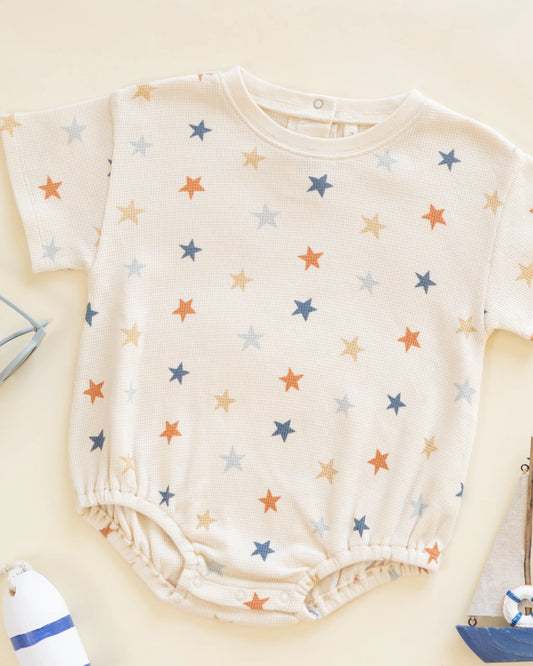R+C Bubble Romper- Stars