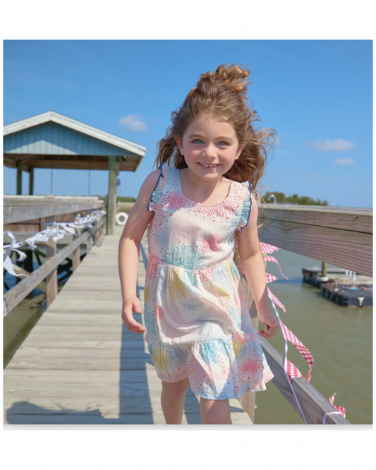 Kelsey Dress - Fireworks