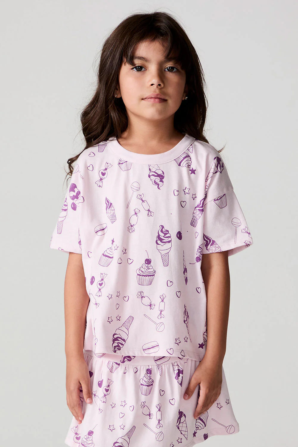 Allover Sweets- Tee & Skort