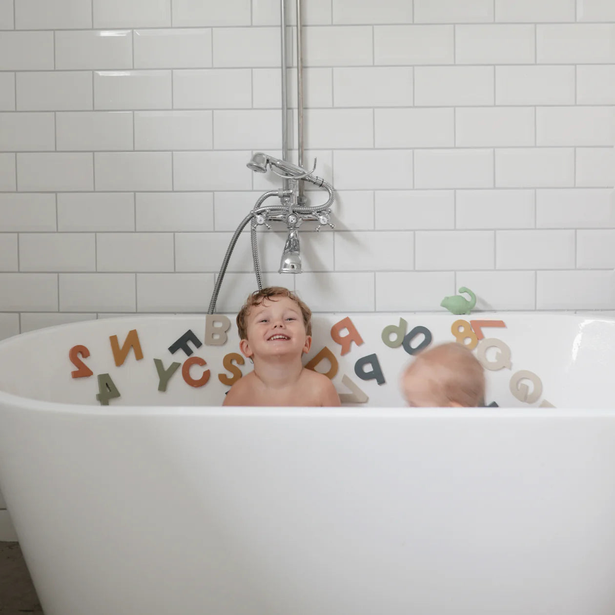 Letters & Numbers Bath Toy