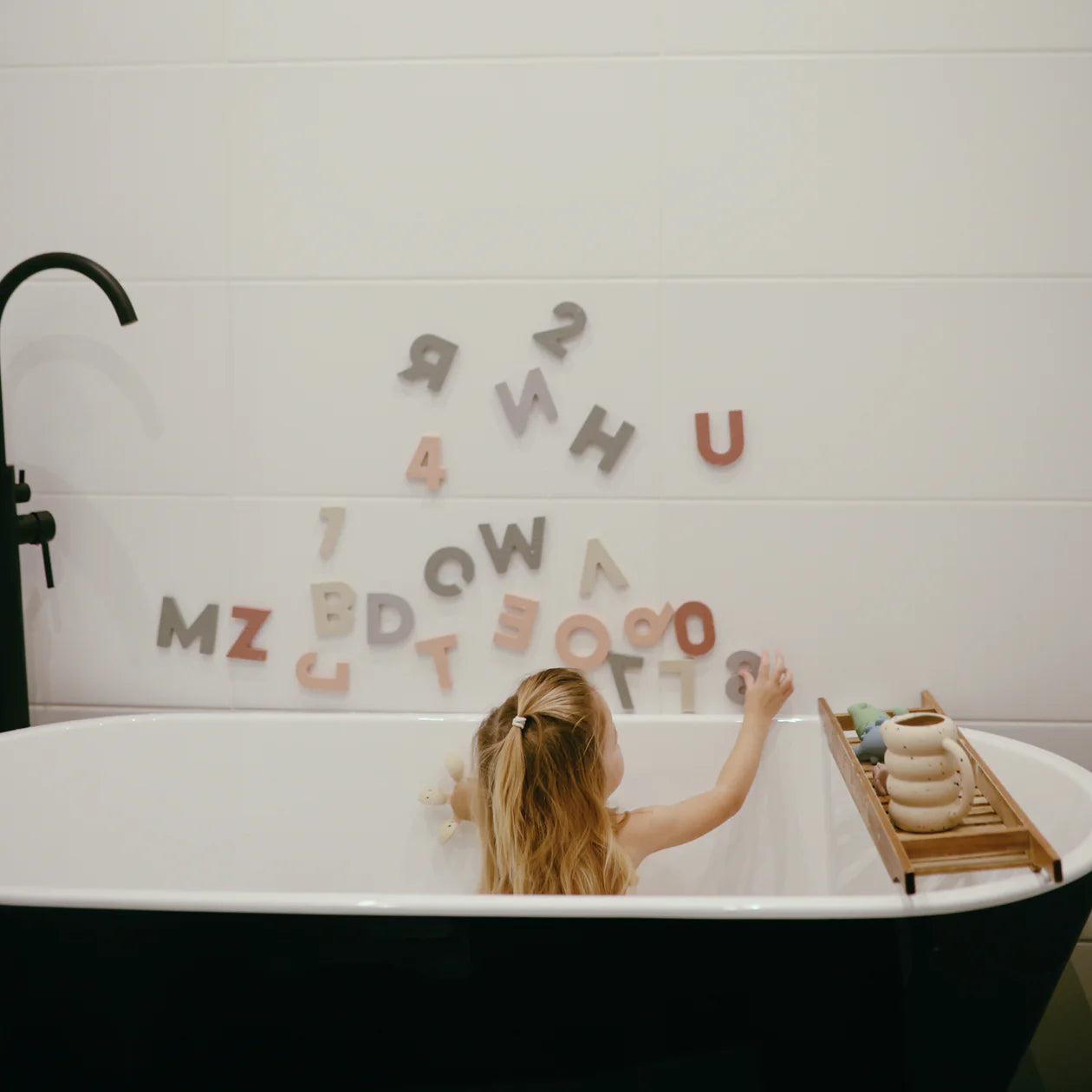 Letters & Numbers Bath Toy
