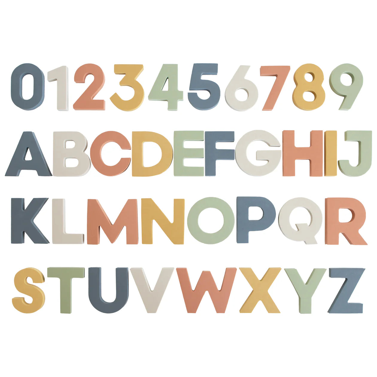 Letters & Numbers Bath Toy