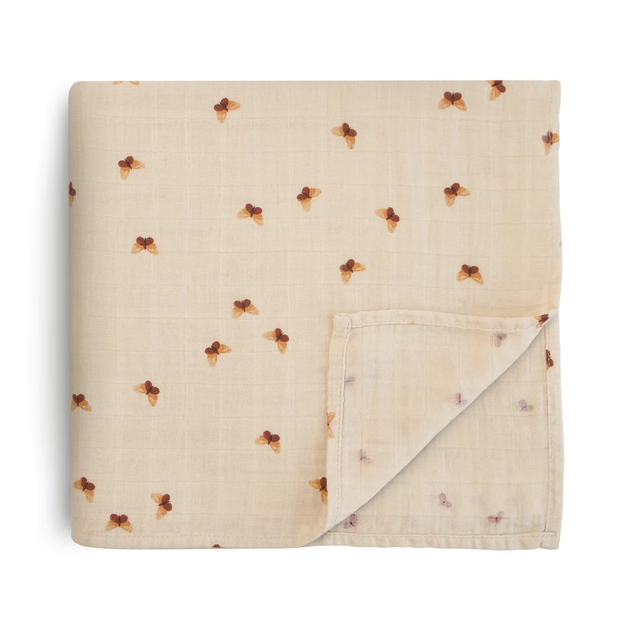 Mushie Organic Muslin Swaddle