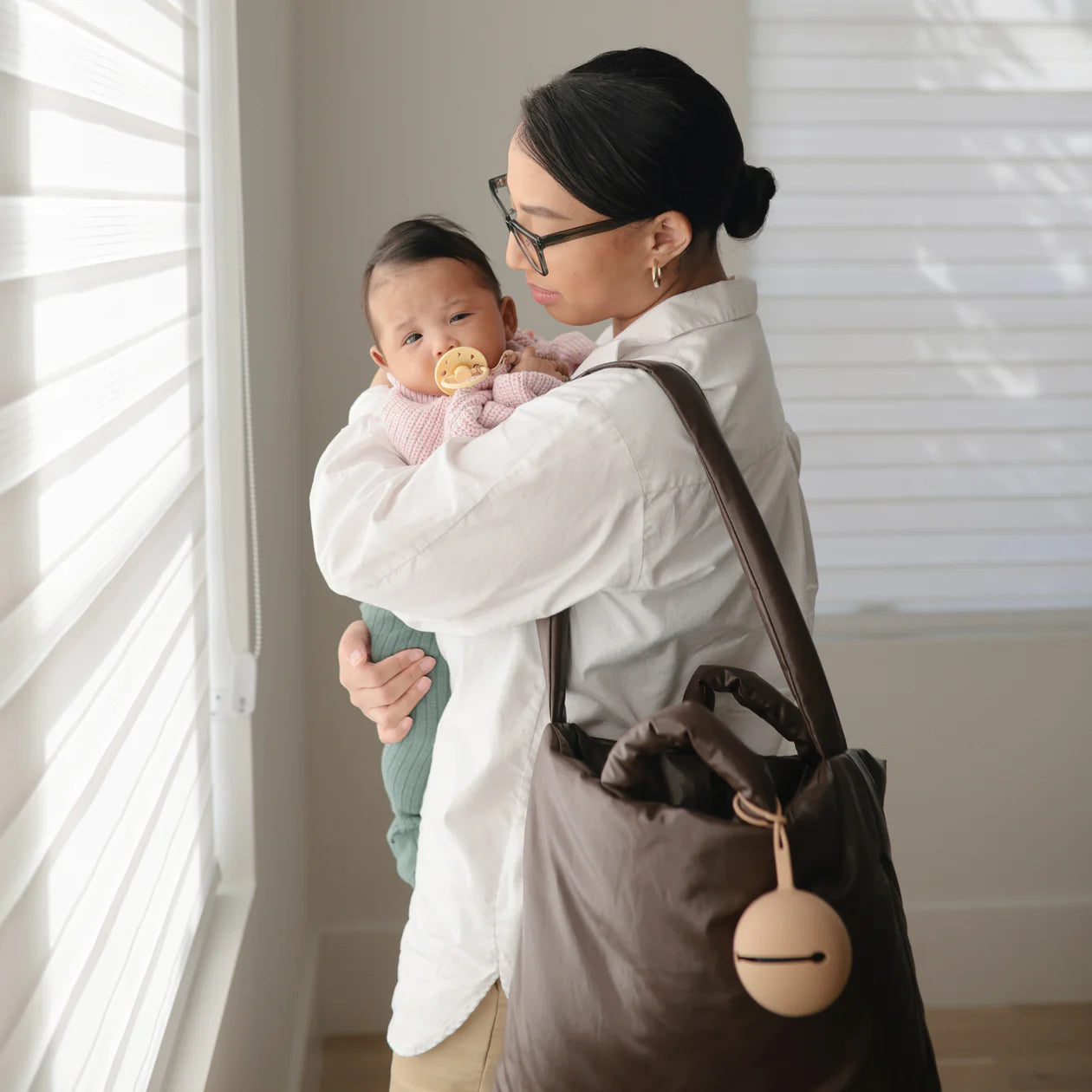 Mushie Pacifier Holder Case