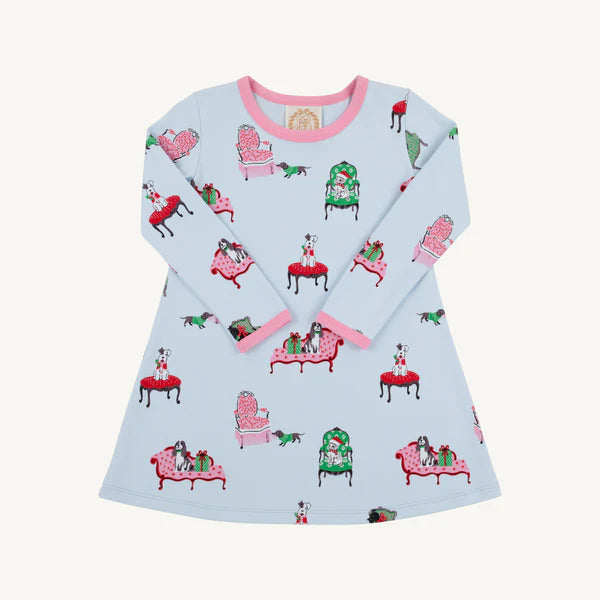 Polly Play Dress - Pawrecious Hot Pink
