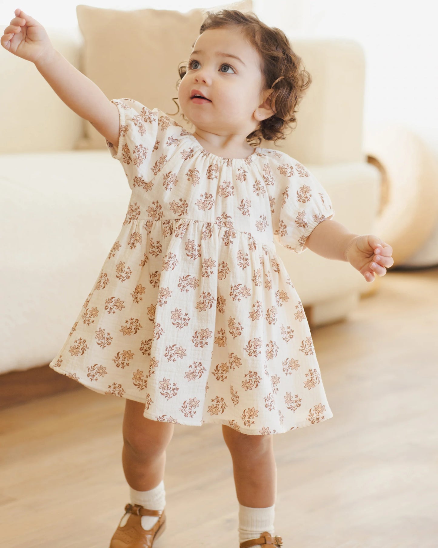 QM Bella Dress - Daylily