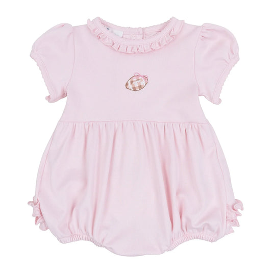 Tiny Tailgater Ruffle Bubble- Pink