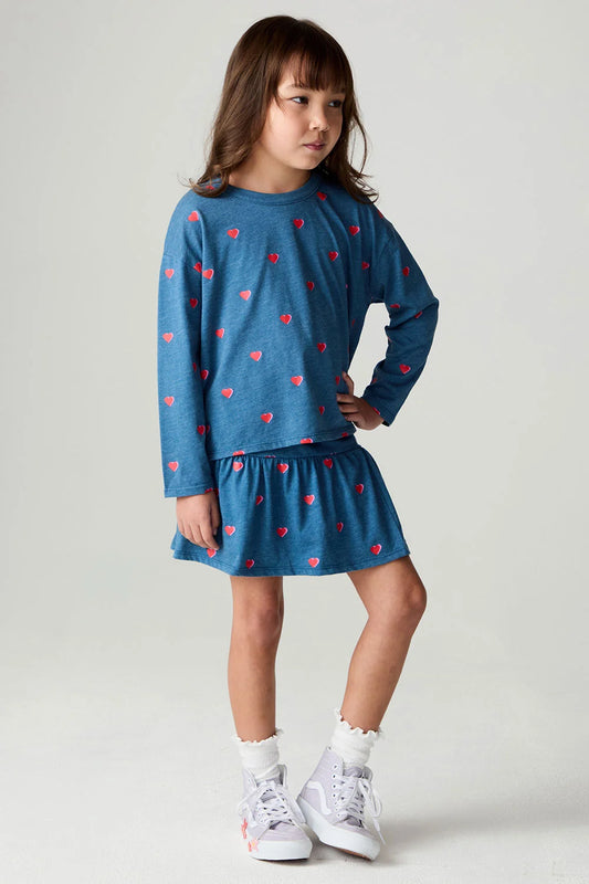 Chaser Skort- Tiny Hearts