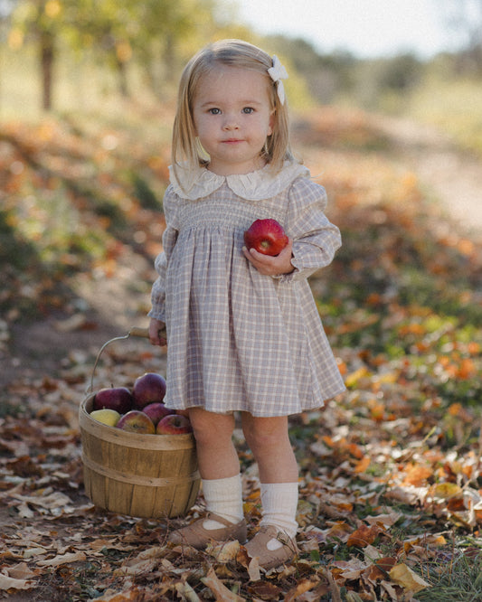 Callie Dress- Blue Gingham