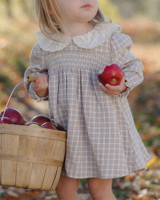 Callie Dress- Blue Gingham