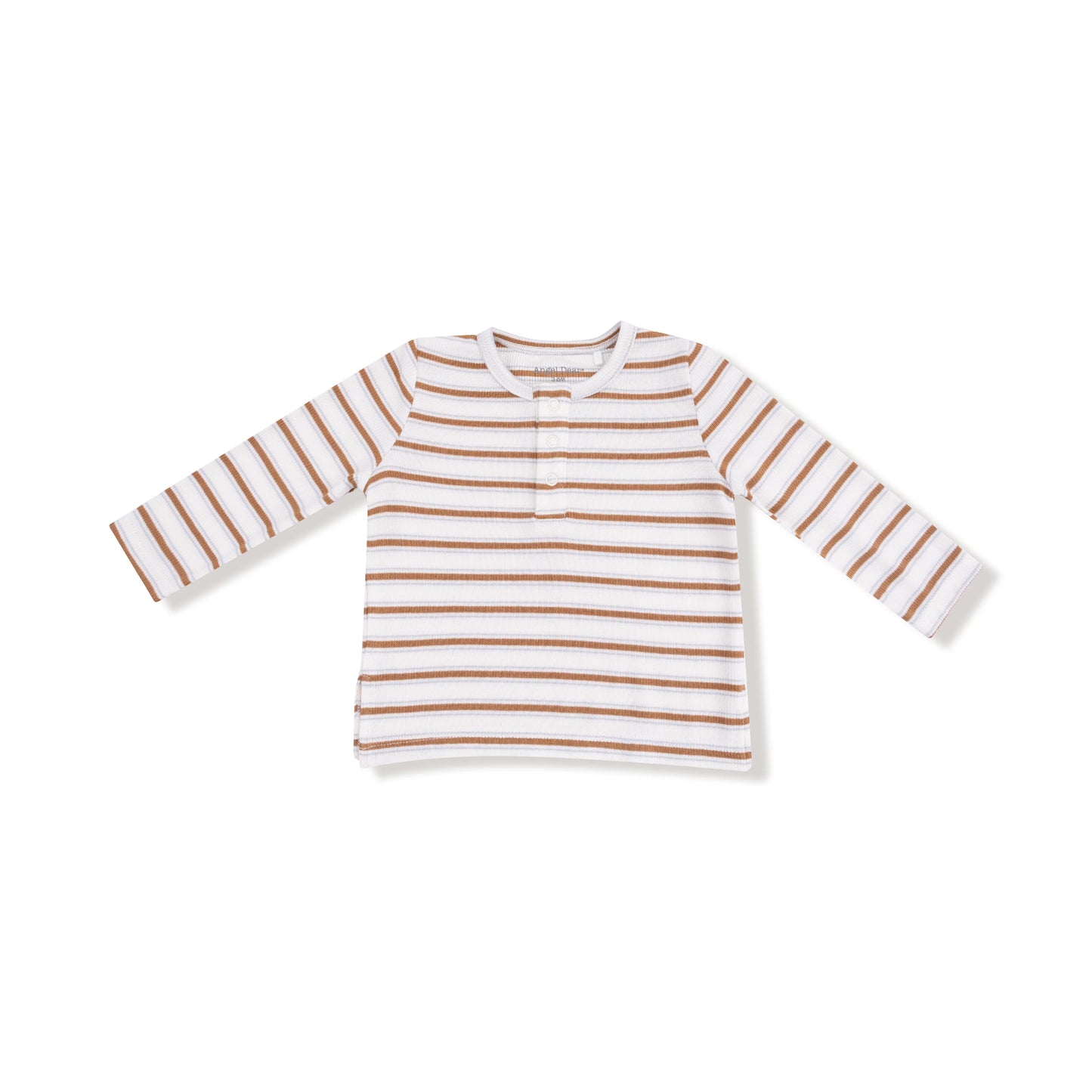 Henley - Vintage Brown Stripe