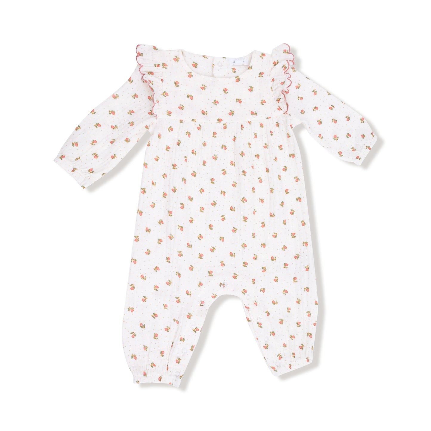 AD Ruffle Romper - Petite Pointe Fleur