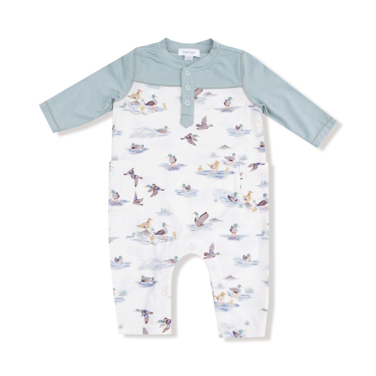 AD Romper - Migrating Mallards